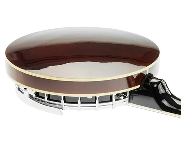 Karrera 6 String Resonator Banjo -  Brown Karrera