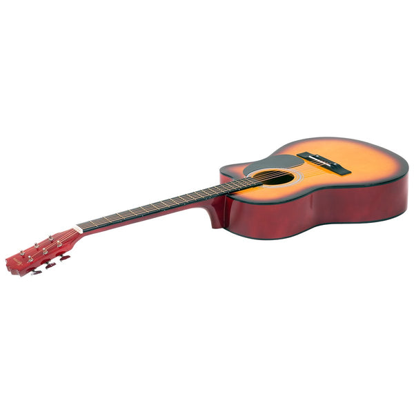 Karrera Acoustic Cutaway 40in Guitar - Sunburst Karrera