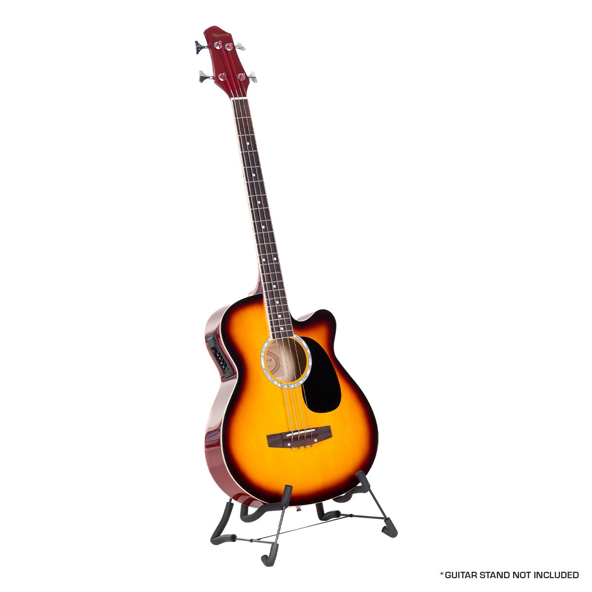 Karrera 43in Acoustic Bass Guitar Sunburst Karrera