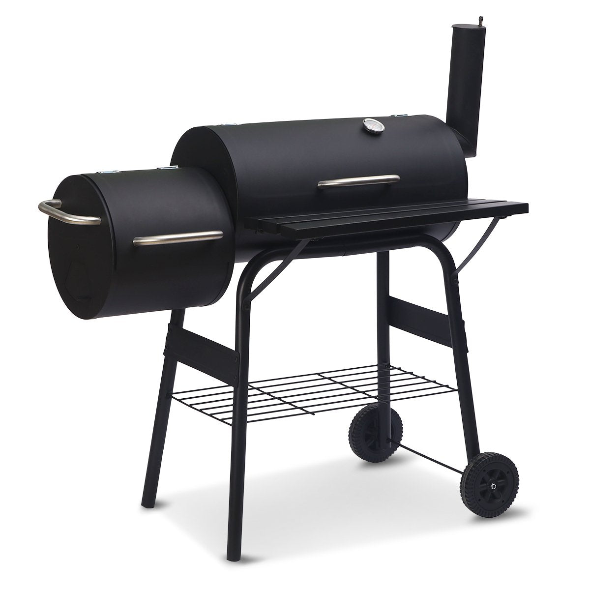 Wallaroo 2-in-1 Outdoor Barbecue Grill & Offset Smoker Wallaroo