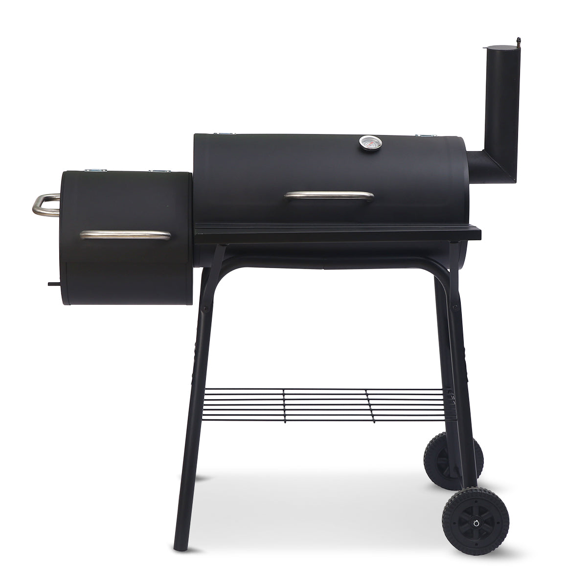 Wallaroo 2-in-1 Outdoor Barbecue Grill & Offset Smoker Wallaroo