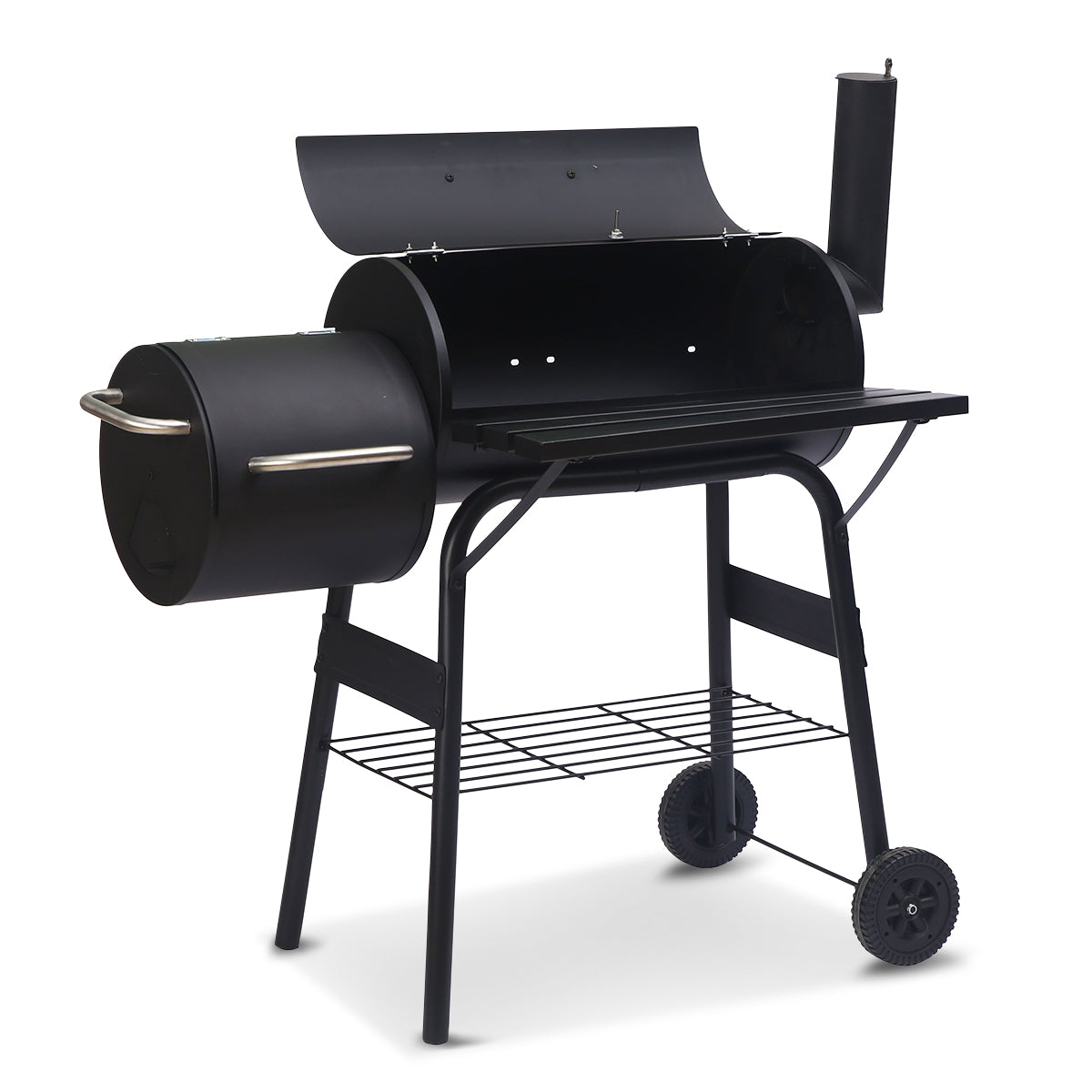 Wallaroo 2-in-1 Outdoor Barbecue Grill & Offset Smoker Wallaroo