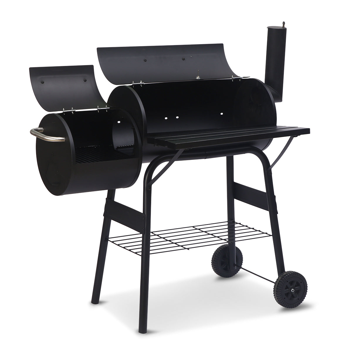 Wallaroo 2-in-1 Outdoor Barbecue Grill & Offset Smoker Wallaroo