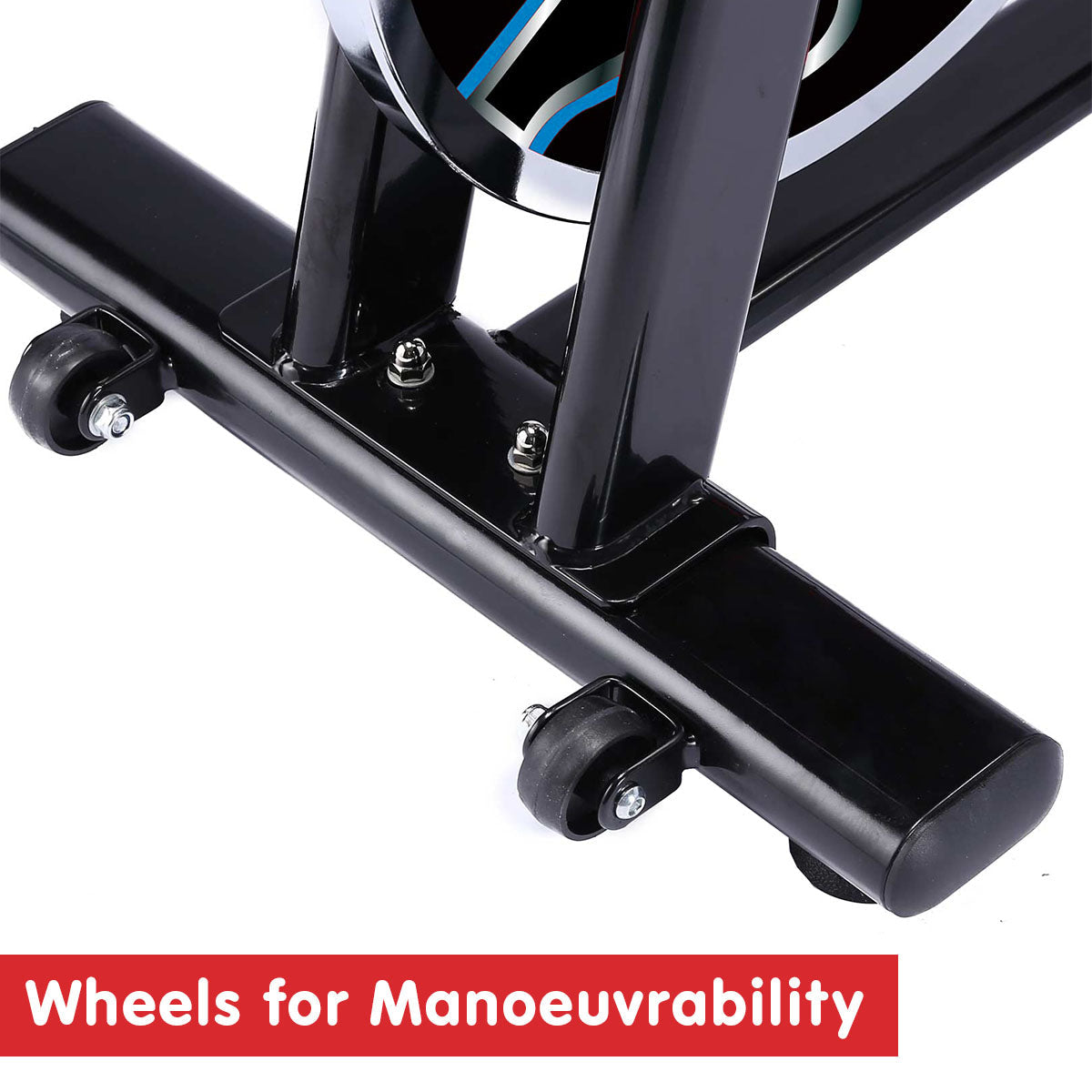 PowerTrain RX-600 Exercise Spin Bike Cardio Cycle - Blue Powertrain