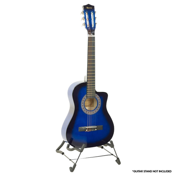 Karrera Childrens Acoustic Guitar Kids - Blue Karrera