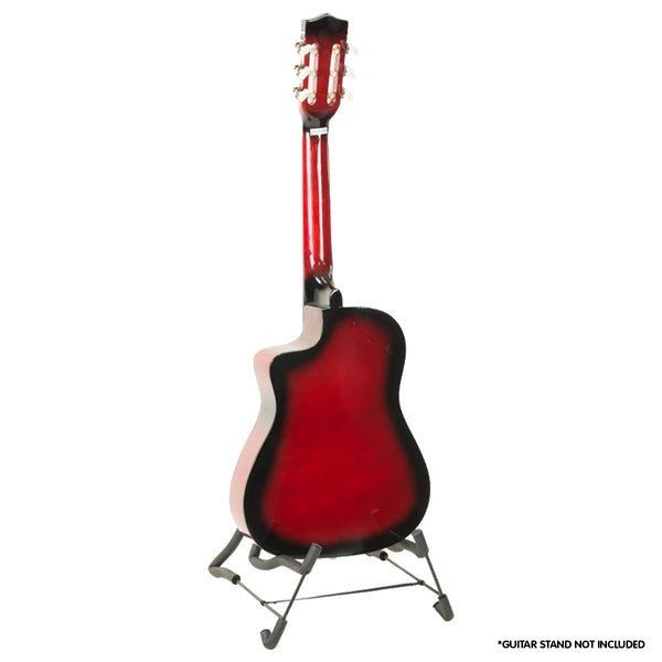 Karrera Childrens Acoustic Guitar Kids - Red Karrera