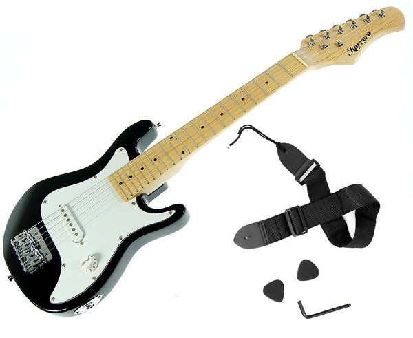 Karrera Electric Childrens Guitar Kids - Black Karrera