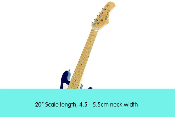 Karrera Electric Childrens Kids Guitar - Blue Karrera