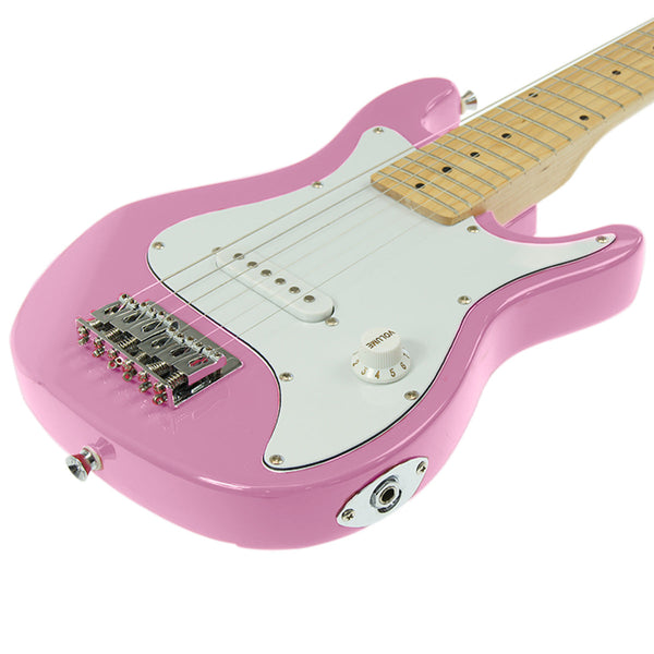 Karrera Electric Childrens Guitar Kids - Pink Karrera
