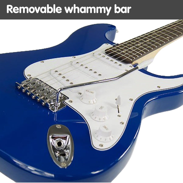 Karrera 39in Electric Guitar - Blue Karrera