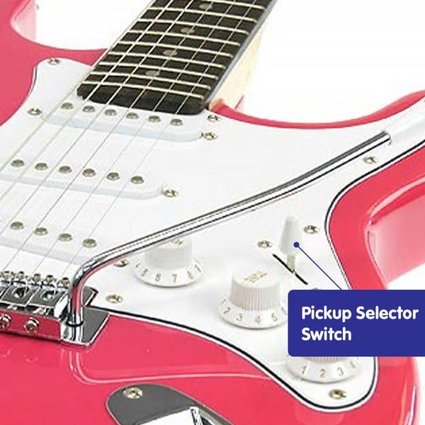 Karrera 39in Electric Guitar  - Pink Karrera