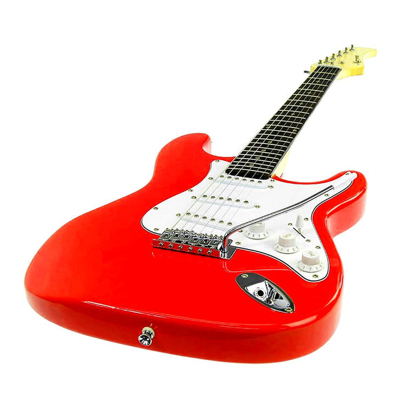Karrera 39in Electric Guitar - Red Karrera