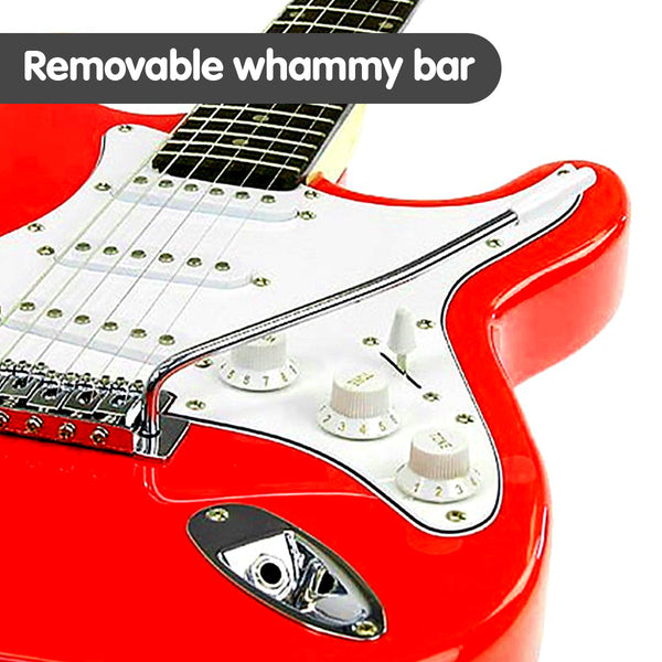 Karrera 39in Electric Guitar - Red Karrera