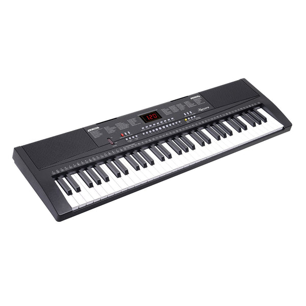 Karrera 61-Key Electronic Piano Keyboard 75cm with Stand - Black Karrera