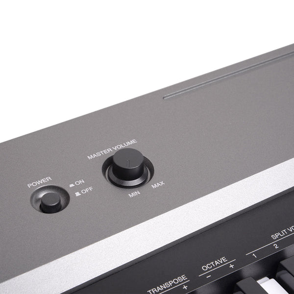 Karrera 88 Keys Electronic Keyboard Piano with Stand Black Karrera