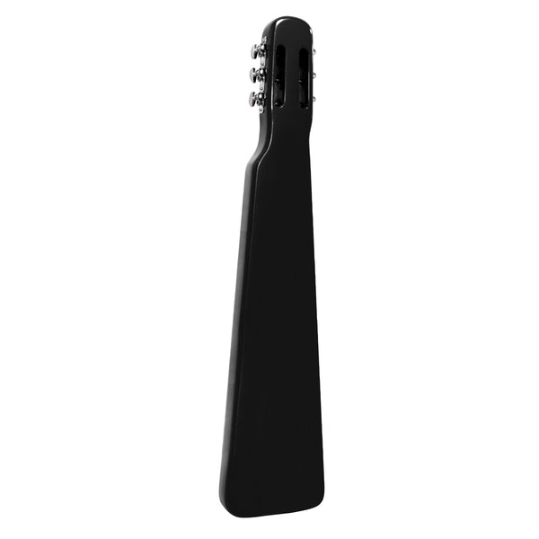 Karrera 29in 6-String Lap Steel Hawaiian Guitar - Black Karrera
