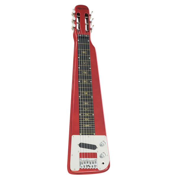 Karrera 6-String Steel Lap Guitar - Metallic Red Karrera