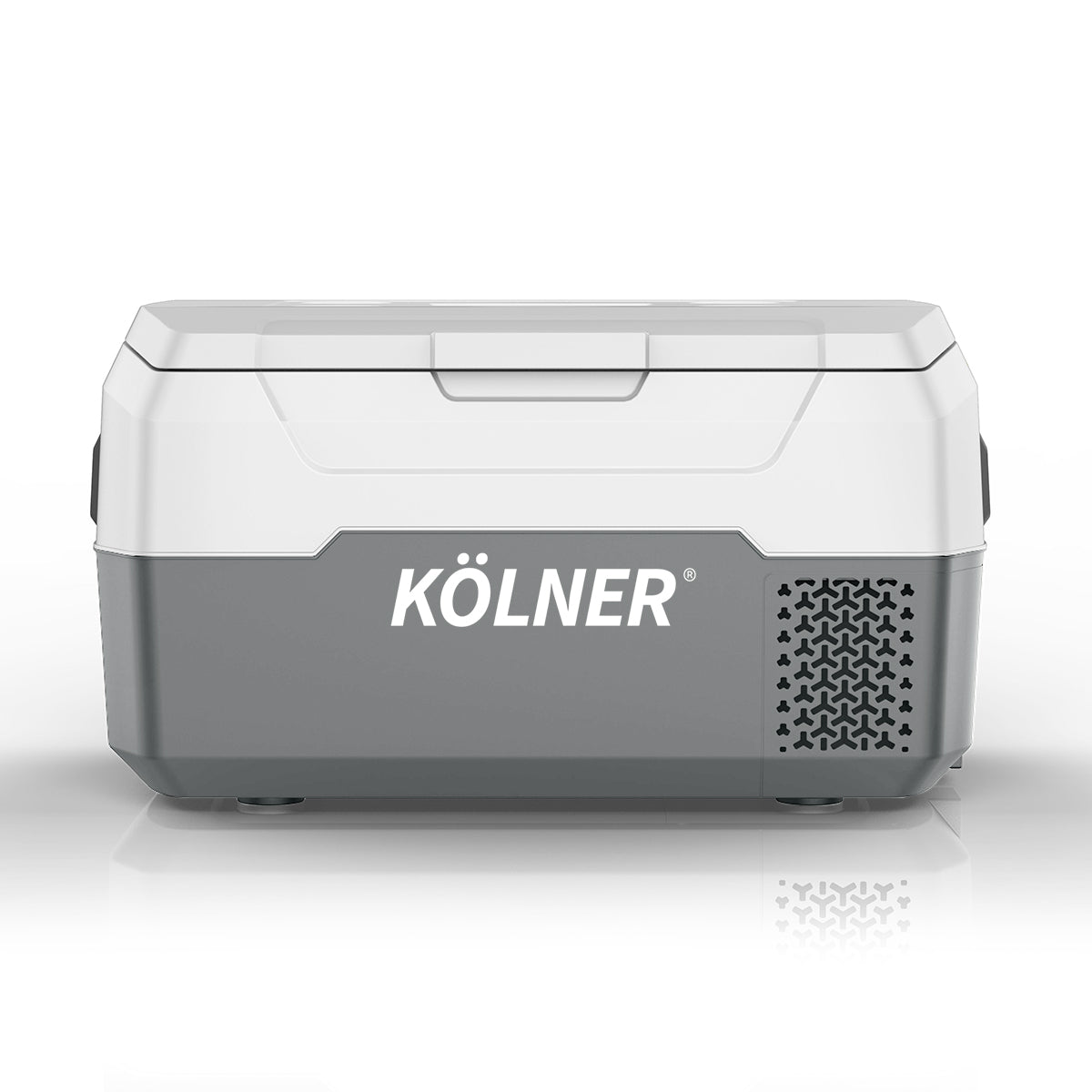 Kolner 20l Fridge Freezer Cooler 12/24/240v Camping Portable Kolner Esky Refrigerator - Grey kolner