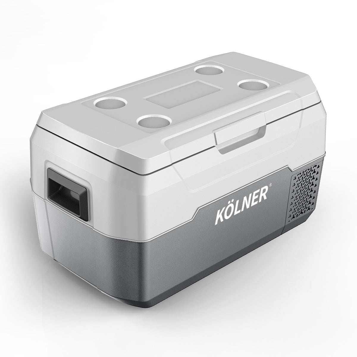Kolner 20l Fridge Freezer Cooler 12/24/240v Camping Portable Kolner Esky Refrigerator - Grey kolner