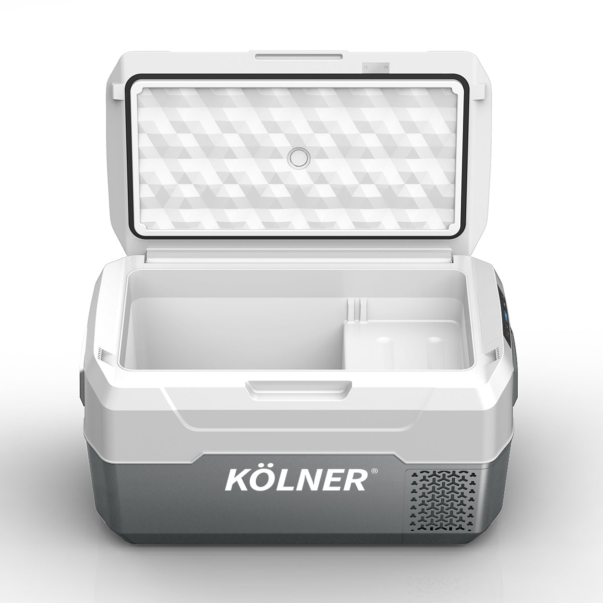 Kolner 20l Fridge Freezer Cooler 12/24/240v Camping Portable Kolner Esky Refrigerator - Grey kolner