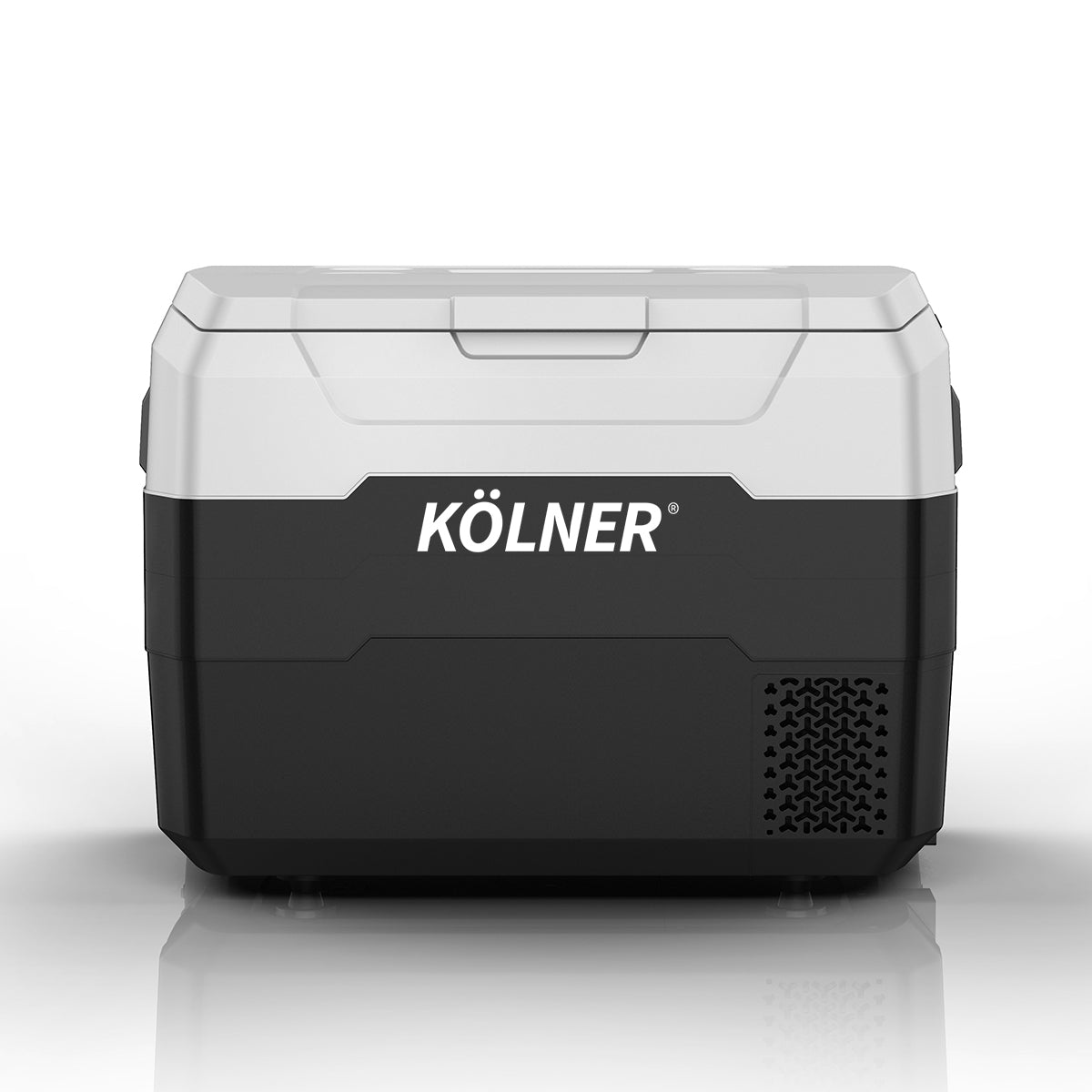 Kolner 40l Fridge Freezer Cooler 12/24/240v Camping Portable Esky Refrigerator - Black Does not apply