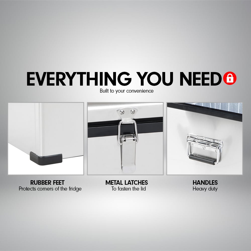 Kolner 80l Portable Fridge Cooler Freezer Camping Car Travel Refrigerator Does not apply