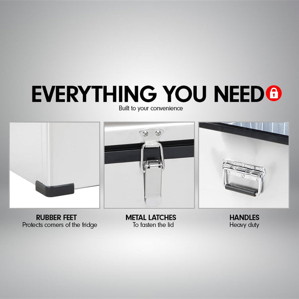 Kolner 80l Portable Fridge Cooler Freezer Camping Car Travel Refrigerator Does not apply