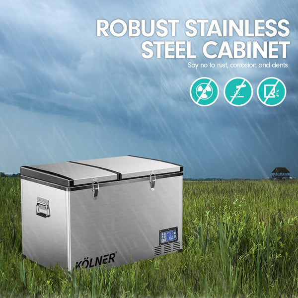 Kolner 80l Portable Fridge Cooler Freezer Camping Car Travel Refrigerator Does not apply