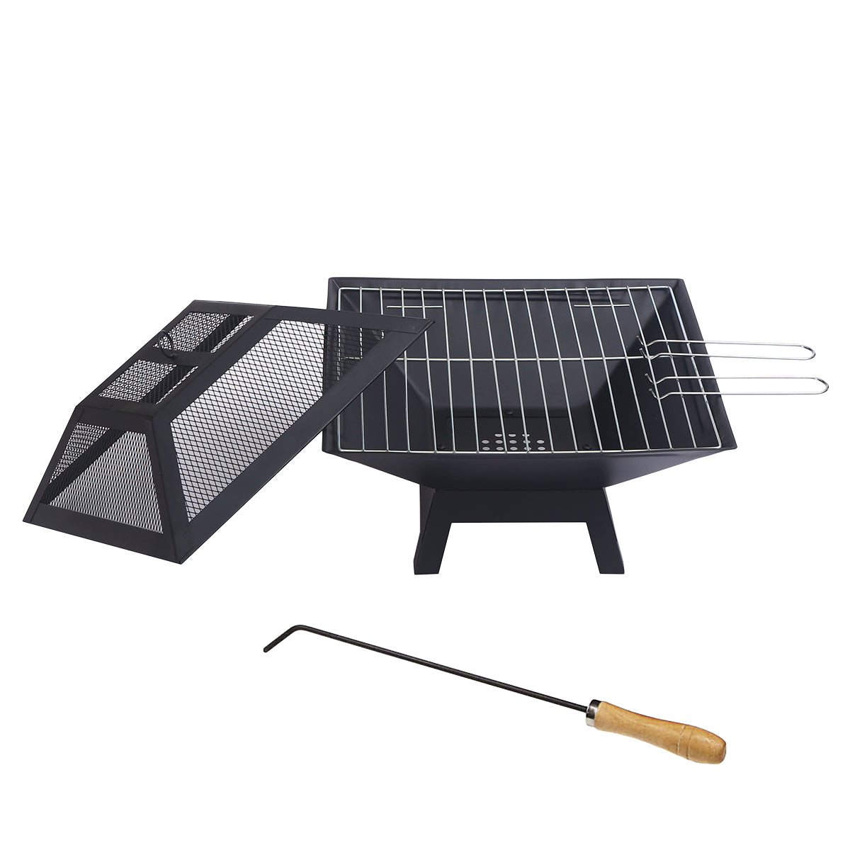 Wallaroo Portable Outdoor Fire Pit for BBQ, Grilling, Cooking, Camping Wallaroo