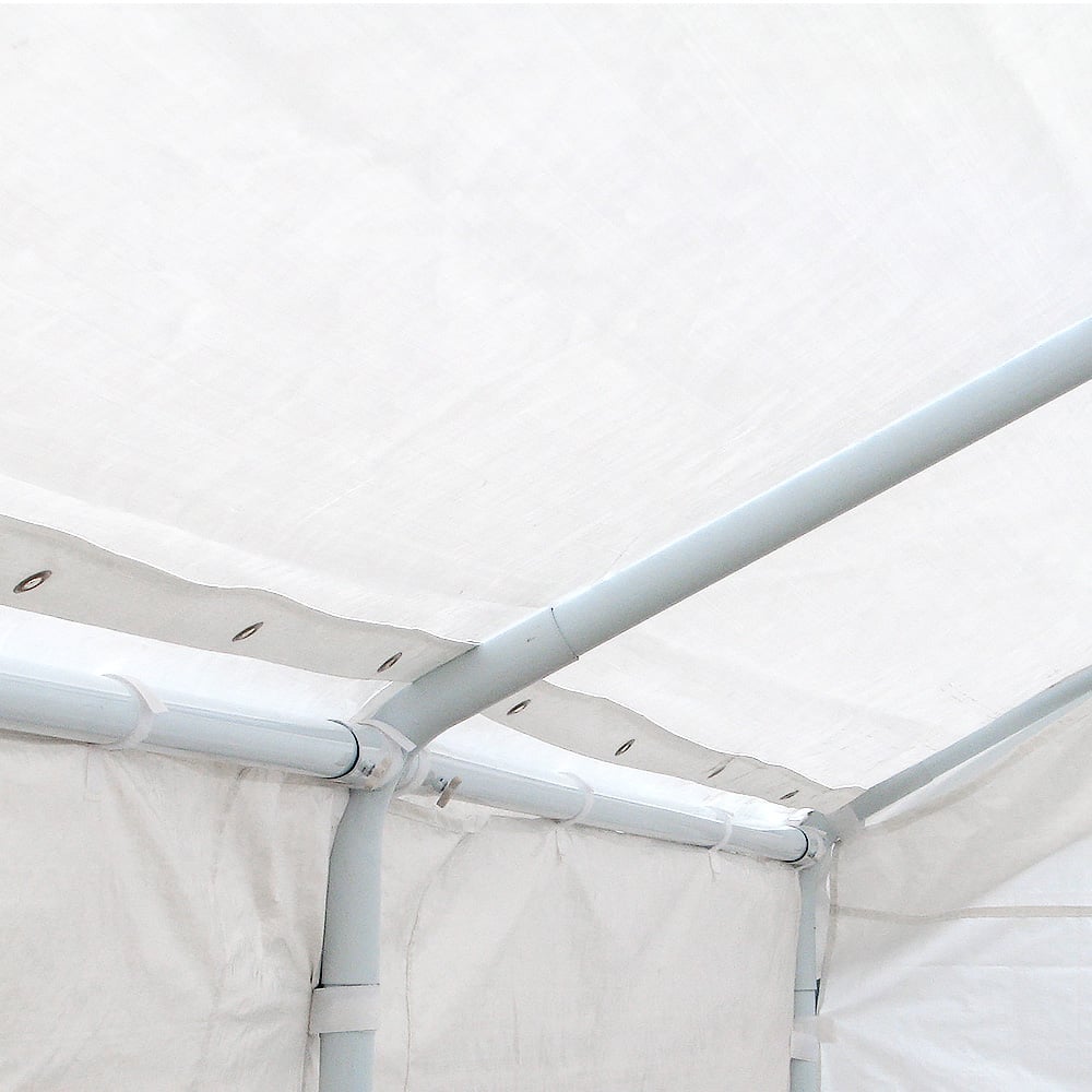Wallaroo 6x6m Outdoor Event Marquee Gazebo Party Wedding Tent - White Wallaroo