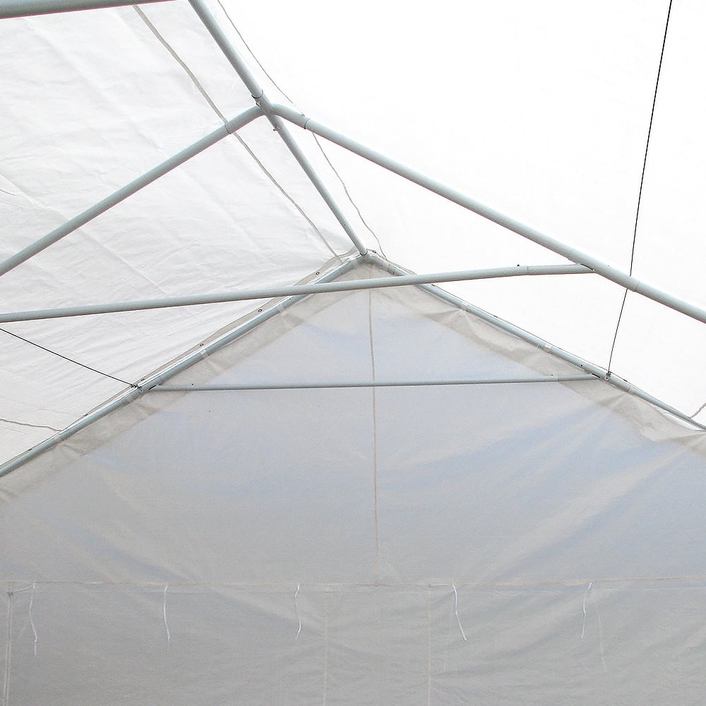 Wallaroo 6x6m Outdoor Event Marquee Gazebo Party Wedding Tent - White Wallaroo