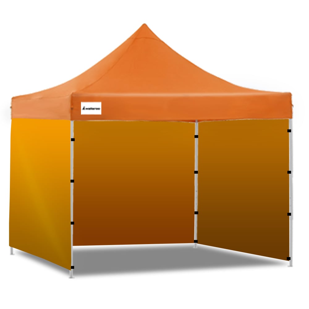 Wallaroo Gazebo Tent Marquee 3x3 PopUp Outdoor  - Orange Wallaroo