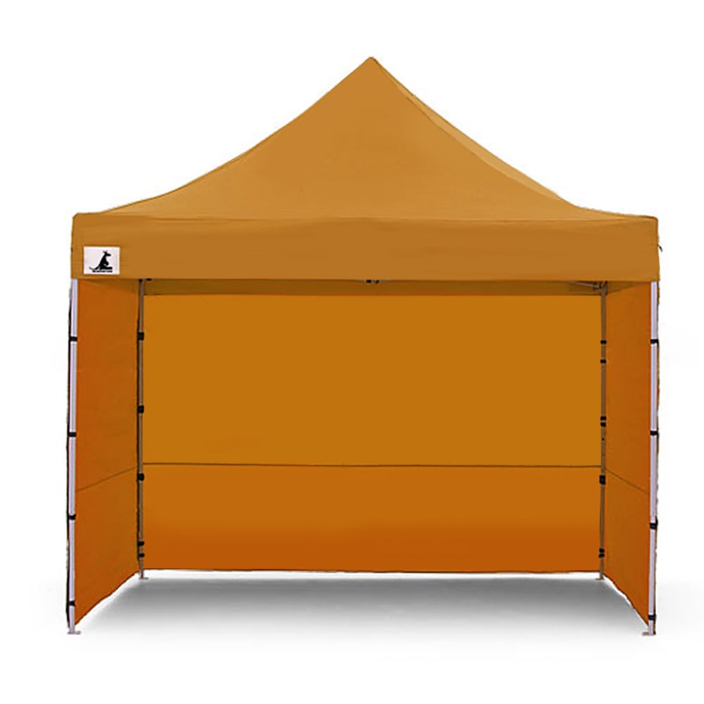 Wallaroo Gazebo Tent Marquee 3x3 PopUp Outdoor  - Orange Wallaroo