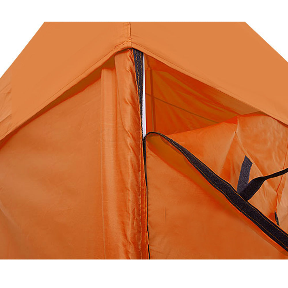Wallaroo Gazebo Tent Marquee 3x3 PopUp Outdoor  - Orange Wallaroo