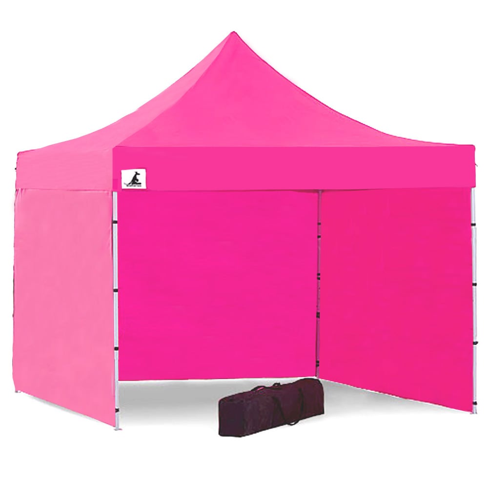 Wallaroo Gazebo Tent Marquee 3x3 PopUp Outdoor Pink Wallaroo