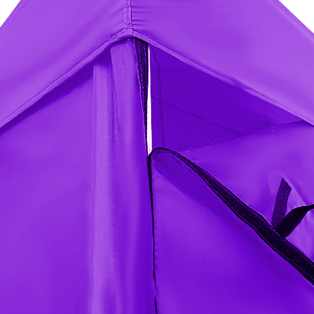Wallaroo Gazebo Tent Marquee 3x3 PopUp Outdoor Purple Wallaroo