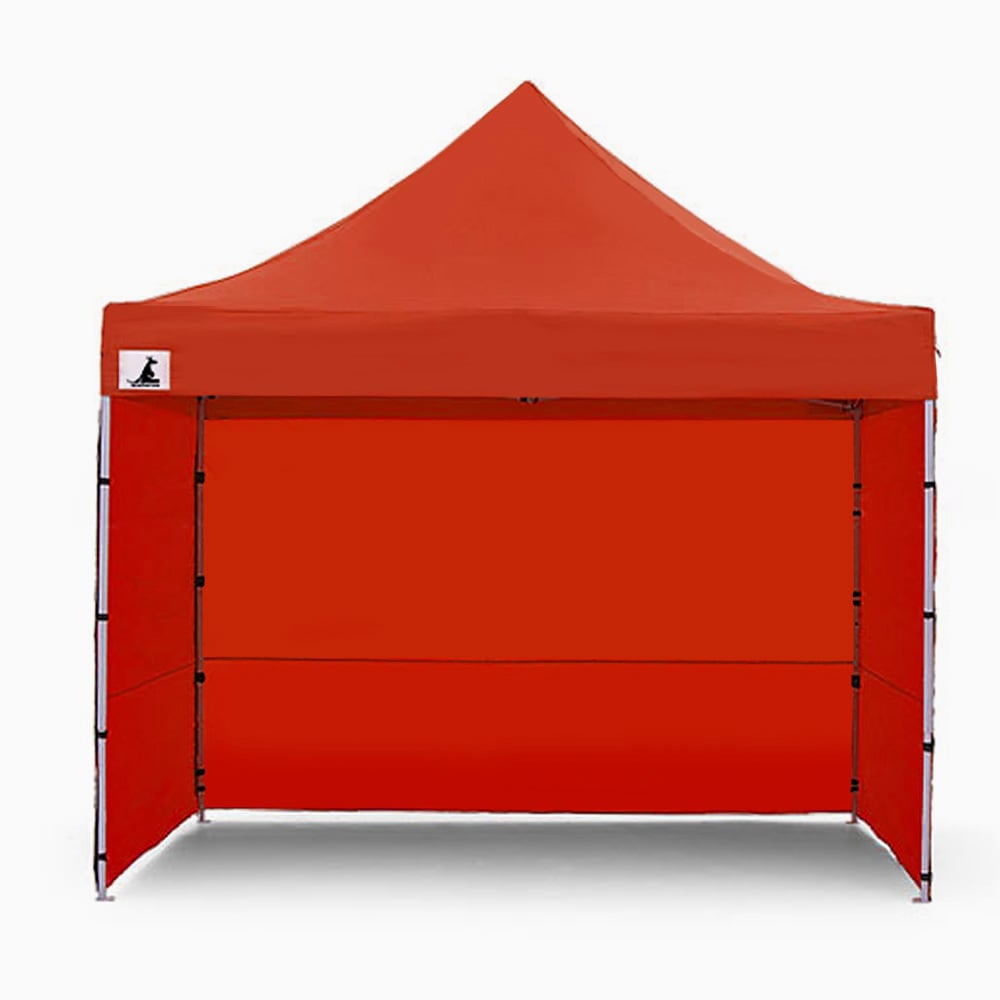 Wallaroo Gazebo Tent Marquee 3x3 PopUp Outdoor  Red Wallaroo
