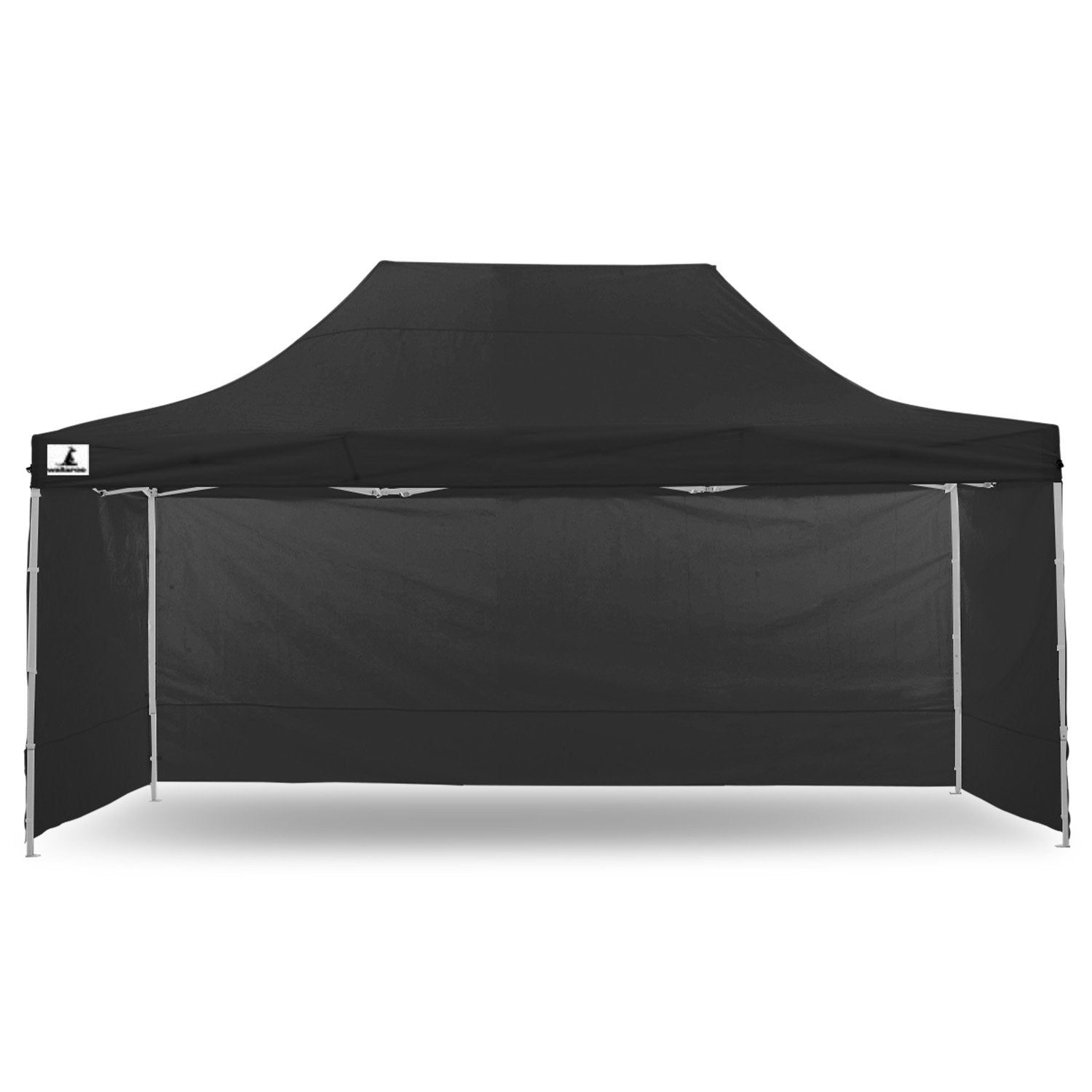 Wallaroo Gazebo Tent Marquee 3x4.5m PopUp Outdoor Black Wallaroo