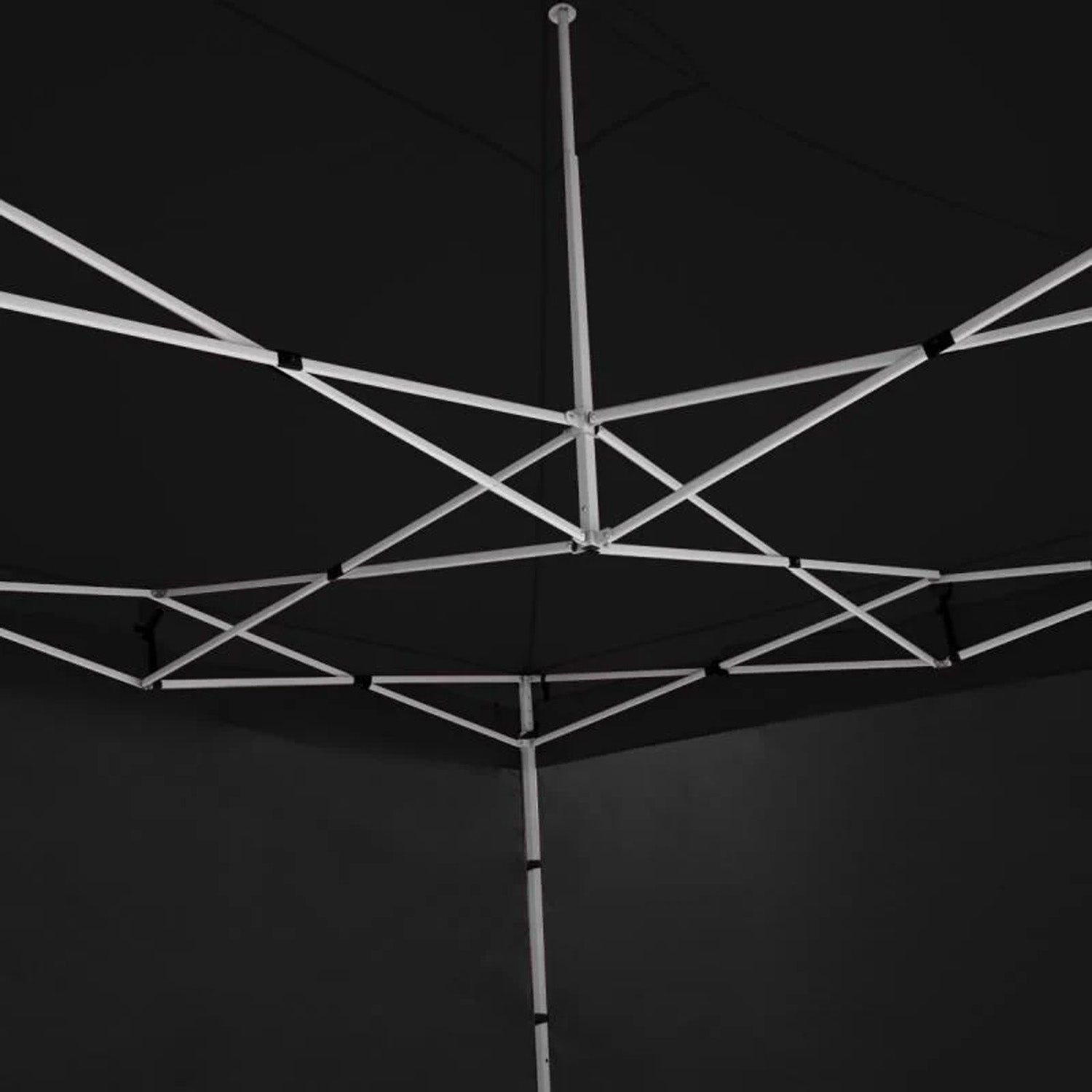 Wallaroo Gazebo Tent Marquee 3x4.5m PopUp Outdoor Black Wallaroo
