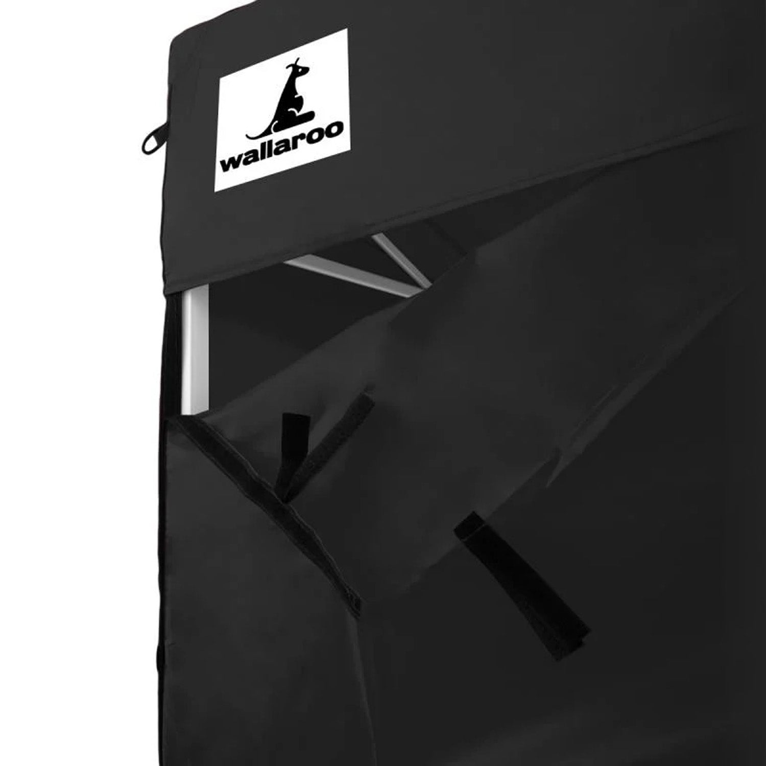 Wallaroo Gazebo Tent Marquee 3x4.5m PopUp Outdoor Black Wallaroo