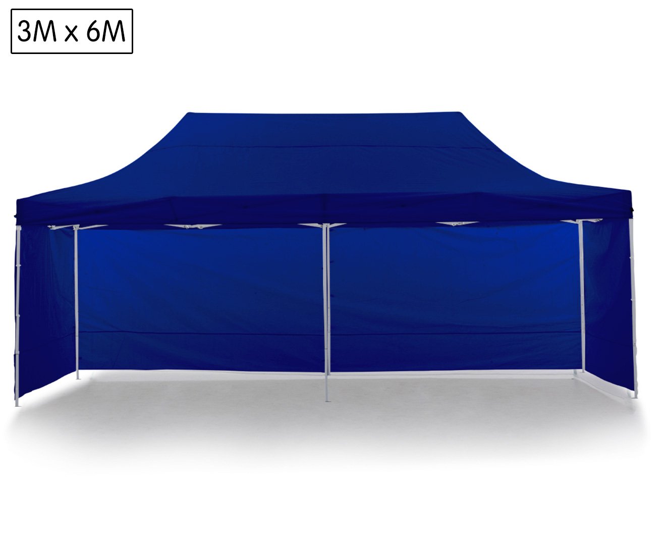 Wallaroo Gazebo Tent Marquee 3x6m PopUp Outdoor Wallaroo Blue Wallaroo