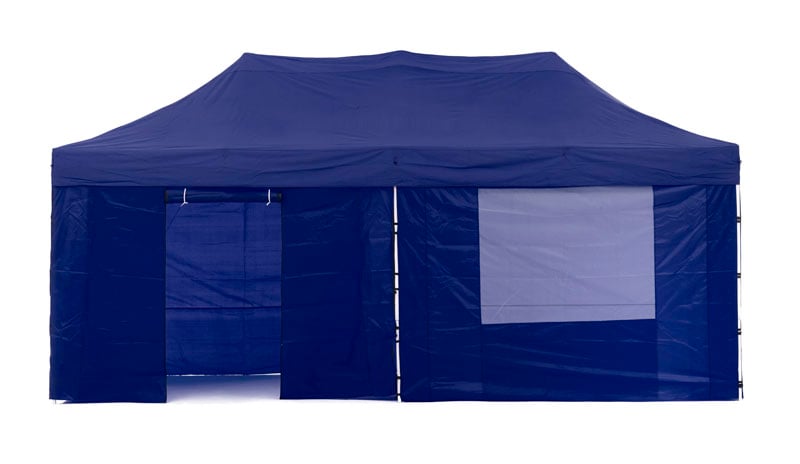 Wallaroo Gazebo Tent Marquee 3x6m PopUp Outdoor Wallaroo Blue Wallaroo