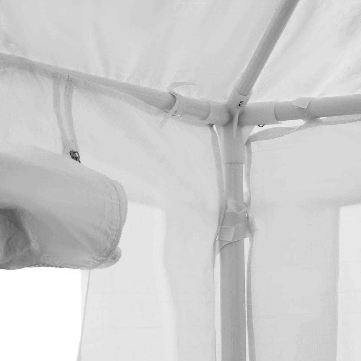 Wallaroo 3x3m Outdoor Party Wedding Event Gazebo Tent - White Wallaroo