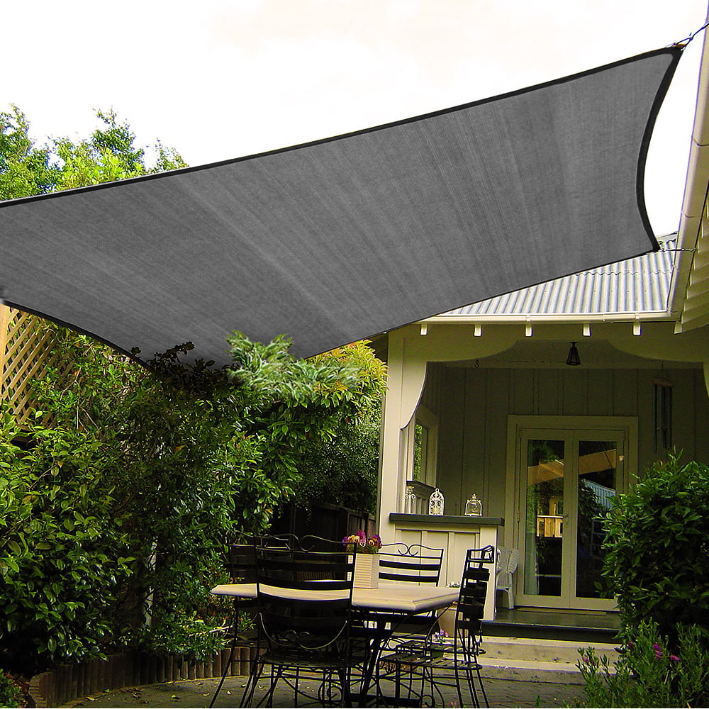 Wallaroo Rectangular Shade Sail 3m x 2.5m - Grey Wallaroo