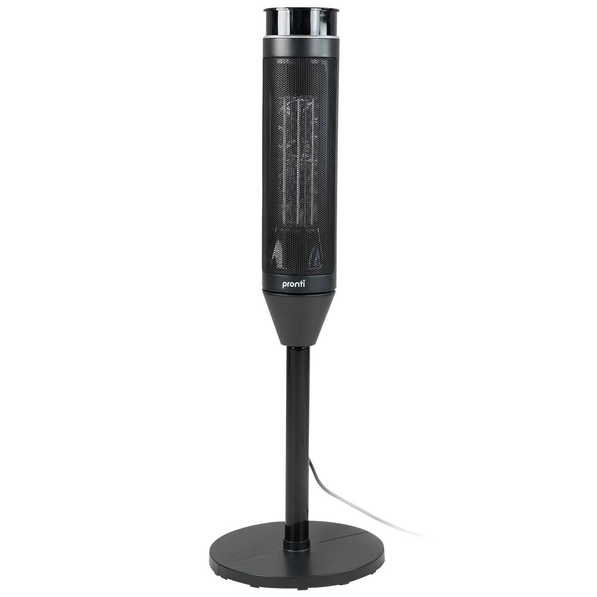 Pronti Electric Tower Heater 2000W Ceramic Portable Remote - Black Pronti