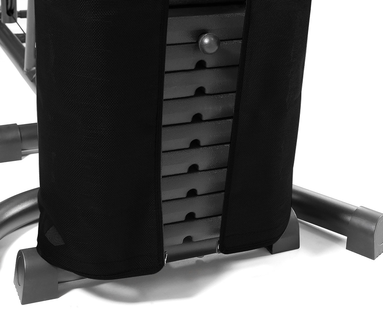 Powertrain Multi Station Home Gym With 68kg Weights Preacher Curl Pad Powertrain