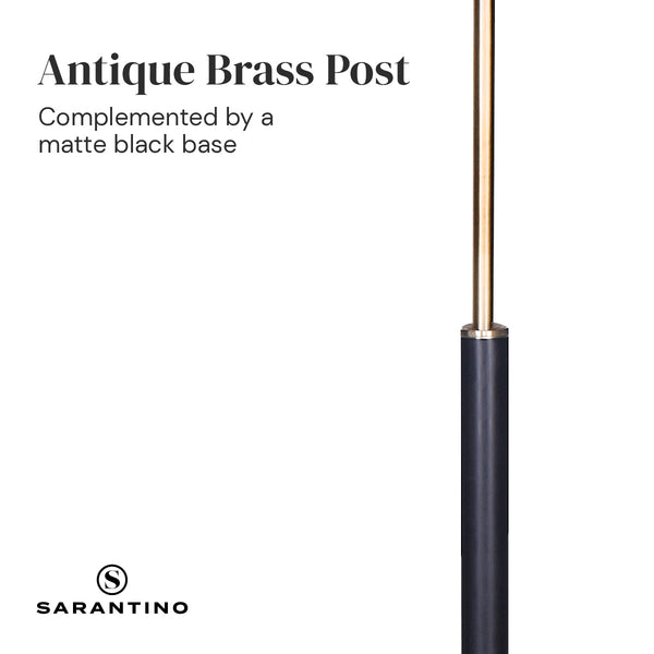 Sarantino 6-Light Metal Sputnik Floor Lamp Sarantino