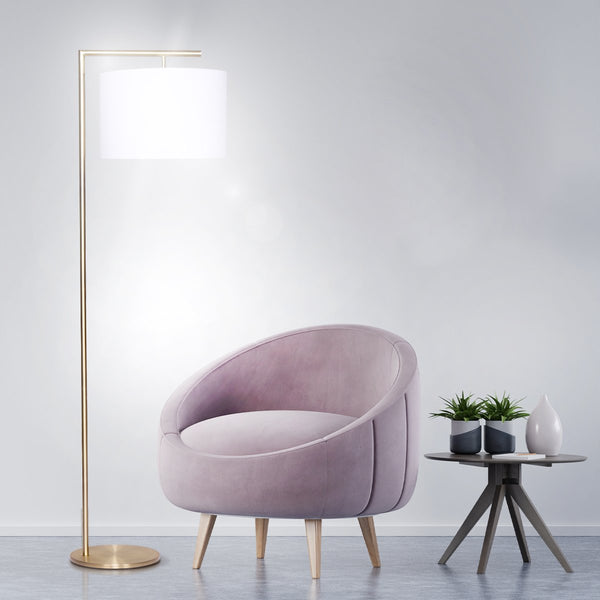 Sarantino 90-Degree Modern Arc Floor Lamp Sarantino