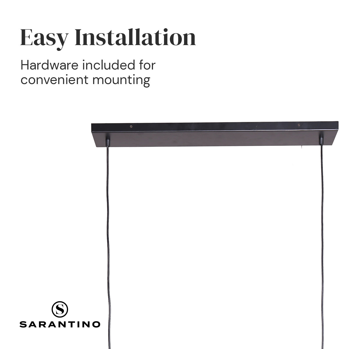 Sarantino 3-Light Hanging Pendant Lamp Sarantino