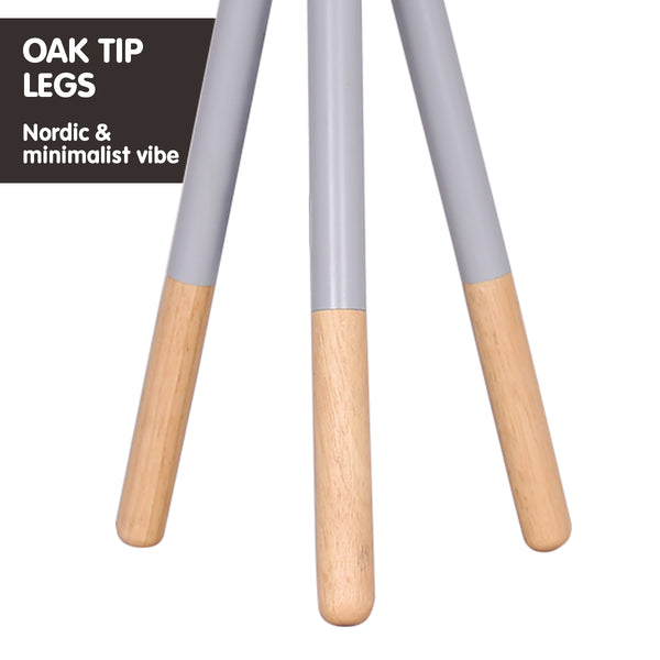 Sarantino Tripod Desk Lamp in Metal & Wood Nordic Minimalist Light Sarantino